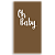 Capa Mini Faixa Lateral Sublimado - Oh Baby - Imagem 1