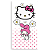Capa Mini Faixa Lateral Sublimado - Hello Kitty - Imagem 1