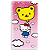 Capa Mini Faixa Lateral Sublimado - Hello Kitty - Imagem 1