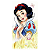Capa Mini Faixa Lateral Sublimado - Branca De Neve - Imagem 1