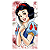 Capa Mini Faixa Lateral Sublimado - Branca De Neve - Imagem 1