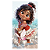 Capa Mini Faixa Lateral Sublimado - Moana - Imagem 1