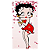 Capa Mini Faixa Lateral Sublimado - Betty Boop - Imagem 1