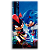 Capa Mini Faixa Lateral Sublimado - Sonic Shadow - Imagem 1