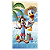 Capa Mini Faixa Lateral Sublimado - Mickey Pool Party - Imagem 1