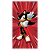 Capa Mini Faixa Lateral Sublimado - Sonic Shadow - Imagem 1