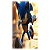 Capa Mini Faixa Lateral Sublimado - Sonic - Imagem 1