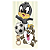 Capa Mini Faixa Lateral Sublimado - Looney Tunes - Imagem 1