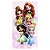 Capa Mini Faixa Lateral Sublimado - Princesas - Imagem 1
