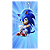 Capa Mini Faixa Lateral Sublimado - Sonic - Imagem 1