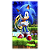 Capa Mini Faixa Lateral Sublimado - Sonic - Imagem 1