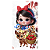 Capa Mini Faixa Lateral Sublimado - Branca de Neve - Imagem 1