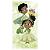 Capa Mini Faixa Lateral Sublimado - Princesa Tiana - Imagem 1