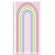 Capa Mini Faixa Lateral Sublimado - Arco Iris Looney Tunes - Imagem 1