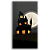 Capa Mini Faixa Lateral Sublimado - Dia das Bruxas Halloween - Imagem 1