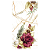 Capa Mini Faixa Lateral Sublimado - Floral - Imagem 1