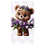 Capa Mini Faixa Lateral Sublimado - Urso Lilas - Imagem 1