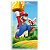 Capa Mini Faixa Lateral Sublimado - Super Mario - Imagem 1