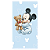 Capa Mini Faixa Lateral Sublimado - Mickey Baby Azul - Imagem 1
