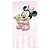 Capa Mini Faixa Lateral Sublimado - Minnie Baby Rosa - Imagem 1