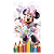 Capa Mini Faixa Lateral Sublimado - Minnie - Imagem 1