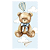 Capa Mini Faixa Lateral Sublimado - Urso - Imagem 1