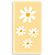 Capa Mini Faixa Lateral Sublimado - Flor Margarida - Imagem 1