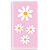 Capa Mini Faixa Lateral Sublimado - Flor Margarida - Imagem 1