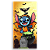 Capa Mini Faixa Lateral Sublimado - Stitch Halloween - Imagem 1