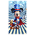 Capa Mini Faixa Lateral Sublimado - Mickey E Minnie Circo - Imagem 1