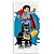 Capa Mini Faixa Lateral Sublimado - Lego Herois - Imagem 1
