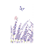 Capa Mini Faixa Lateral Sublimado - Floral Lavanda - Imagem 1