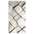 Capa Mini Faixa Lateral Sublimado - Marmore Dourado - Imagem 1