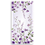 Capa Mini Faixa Lateral Sublimado - Fundo Floral Lilas - Imagem 1