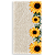 Capa Mini Faixa Lateral Sublimado - Girassol Floral - Imagem 1