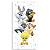 Capa Mini Faixa Lateral Sublimado - Looney Tunes - Imagem 1