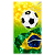 Capa Mini Faixa Lateral Sublimado - Brasil Copa do Mundo - Imagem 1
