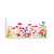 Capa Painel Retangular Sublimado - Floral -Vivi Mide - Imagem 1