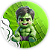 Capa Mini Painel Sublimado - Hulk - Imagem 1