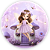 Capa Painel Redondo Sublimado - Fada - Imagem 1