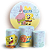 Capas Painel Redondo e Trio Cilindro Sublimado - Bob Esponja - Imagem 1