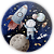 Capa Mini Painel Sublimado - Astronauta - Imagem 1