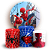 Capas Painel Redondo e Trio Cilindro Sublimado - Homem Aranha - Imagem 1