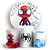 Capas Painel Redondo e Trio Cilindro Sublimado - Homem Aranha - Imagem 1