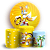 Capas Painel Redondo e Trio Cilindro Sublimado - Sonic - Imagem 1