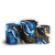 Capas Trio Cilindro Sublimado Veste Fácil - Azul e Dourado - Imagem 1
