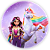 Capa Mini Painel Sublimado - Academia do Unicornio - Imagem 1