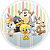 Capa Mini Painel Sublimado - Looney Tunes - Imagem 1