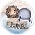 Capa Mini Painel Sublimado - Jonas e a Baleia - Imagem 1
