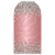 Capa Mini Faixa Lateral Sublimado - Glitter Rosa e Prata - Imagem 1